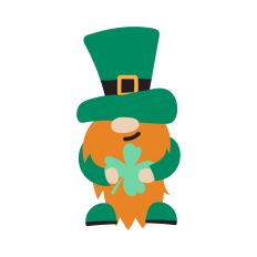 St Patrick's day gnome
