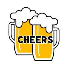 Cheers Beer Glasses