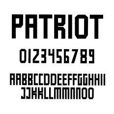 Patriot Font