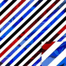 Patriotic diagonal stripe printable pattern