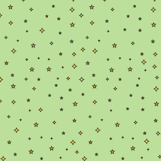 starry green background