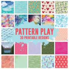 Pattern Play: 30 Printable Designs