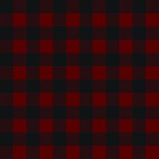 Dark red and black buffalo plaid