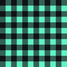 Blue and black buffalo plaid