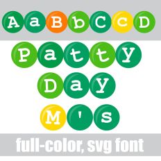 Patty Day M's Color Font
