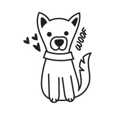Stylized Dog