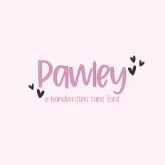 Pawley Handwriting Sans