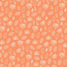 Peach Fall Leaves