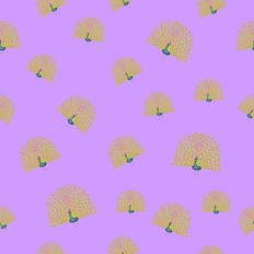 Peacock pattern paper lilac background