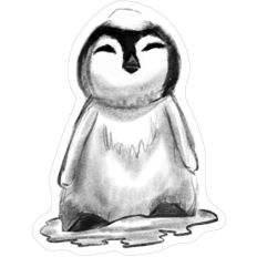 Cute Snow Penguin