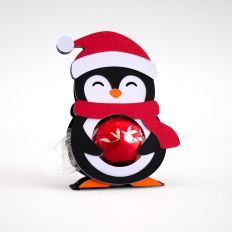 Christmas candy holder - Christmas Penguin