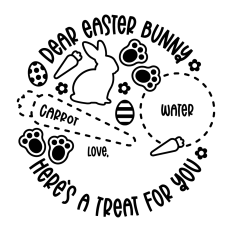 Personalized Easter Plate SVG | Easter SVG
