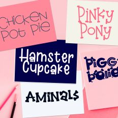 Pet Sitter Font Bundle