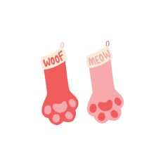 The Pets' Christmas Stockings