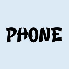 Phone Handwritten Font