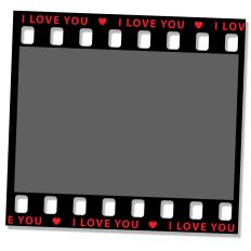 Photo Negative Valentines