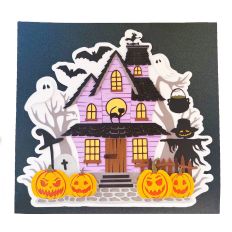 Halloween postcard