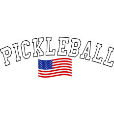 Pickleball with Flag