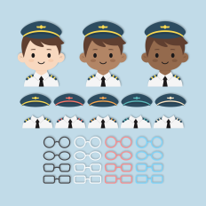 Airplane Pilot Boy