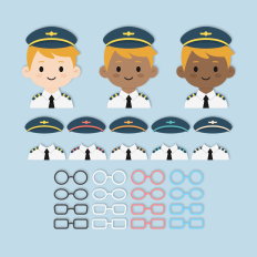 Airplane Pilot Boy