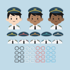 Airplane Pilot Boy