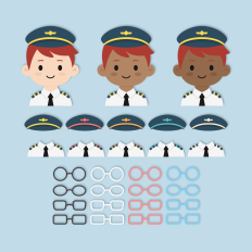Airplane Pilot Boy