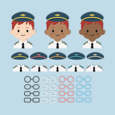 Airplane Pilot Boy