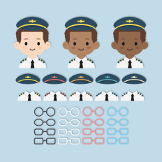 Airplane Pilot Boy