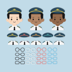 Airplane Pilot Boy