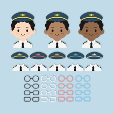 Airplane Pilot Boy