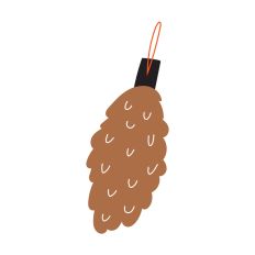 Christmas Decoration Pine Cones