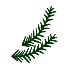 Christmas Decoration Pine Leaves  