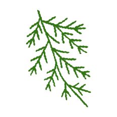 Christmas Decoration Pine Leaves  