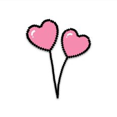 Pixel Heart Ballon