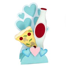 Pizza Slice Form Valentine