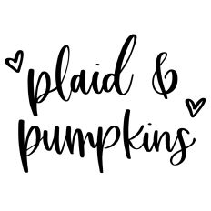 Plaid and Pumpkins