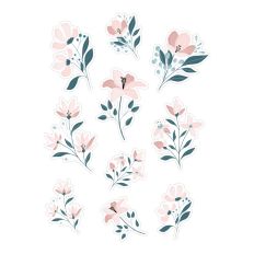FLOWER STICKERS 1