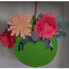 Spring Hanging Planter