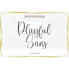 Playful Sans Font