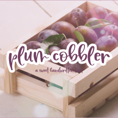 Plum Cobbler Handwriting Font