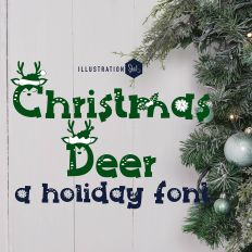 PN Christmas Deer Serif