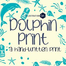 PN Dolphin Print