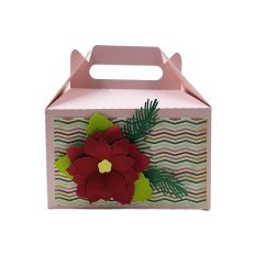 Poinsettia Large Gable Box