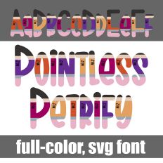 Pointless Petrify Color Font