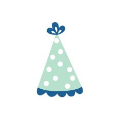 Polka Dot Party Hat