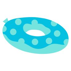Polka Dot Floatie