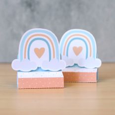 2 Chocolates Packaging Rainbow