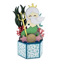 Poseidon Pop Up Card