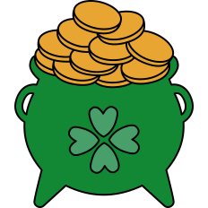 Pot of Gold Clover
