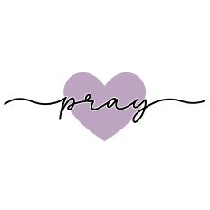 Pray Heart Word